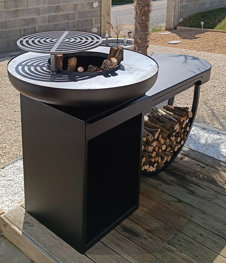 Conception de mobilier en bois et en m&eacute;tal &agrave; Saintigny 